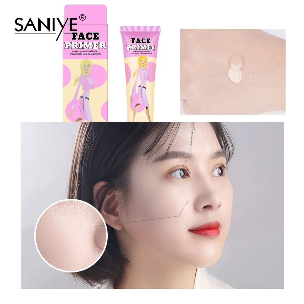 Увлажняющий праймер для лица SANIYE основа макияжа гель легкая в нанесении макияж