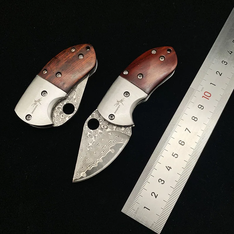 

Damascus Knives Tactical Hunting Mountain Folding Knife Fixed Blade Outdoor Camping Survival EDC Pocket Defense Tools