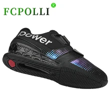 2021 Hot Sale Weight Lifting Shoes for Couples Black Gym Shoes Mens Brand Designer Weight Lifting Sneakers Man Size 38-45