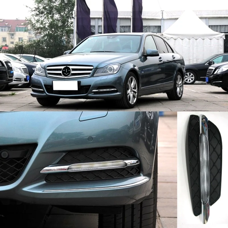 

for Mercedes-Benz C-Class 11-12 W204 Dedicated LED Daytime Running Light Modified High-Power Highlight 2Pcs