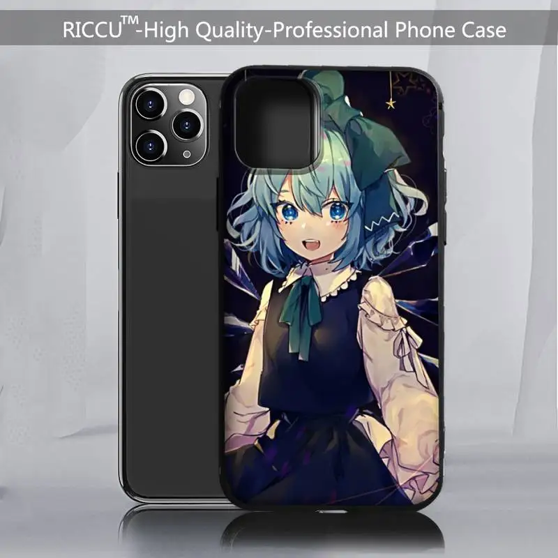Чехол для телефона с японским Аниме Touhou iphone 11 12 13 Pro 13mini Max X XR XS MAX 7 8 plus 6s 6 2020 se чехлы