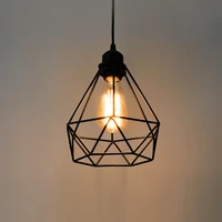 pendant light lampshade loft nordic bulb guard clamp antirust ceiling lamp shade restaurant office home decorative