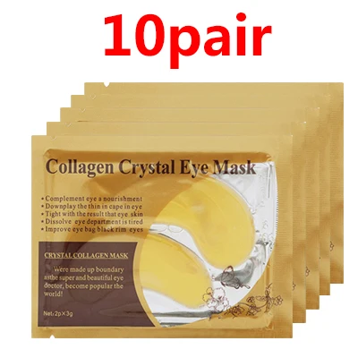 10pair style 6 10 пар, 24 к Золотая сыворотка, коллагеновая маска для глаз, маска для лица, против старения, против морщин, удаляет темные круги, мешки для глаз, гель, коллагеновая повязка на глаза - Цвет: 10pair style 6