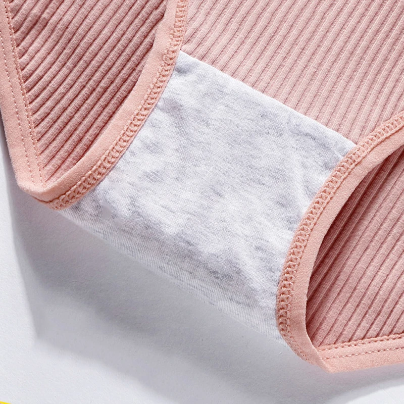 

2pcs/lot Women Panties Leak-Proof Physiological Pants Underwear Seamless Cotton Low Waist Briefs Lingerie Plus Size Underpants