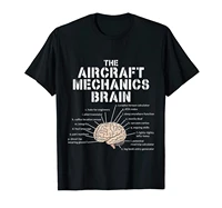 aircraft mechanics brain shirt aviation gift t shirt