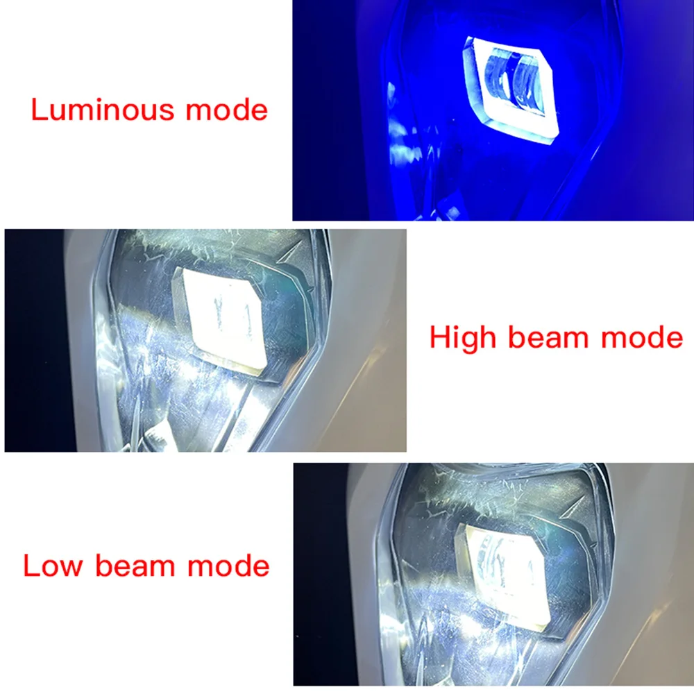 

Motorcycle LED Headlight Headlamp Head Light Supermoto Fairing For XCW XCFW EXC EXCF SX SXF XC XCF 125 150 250 300 350 450 530