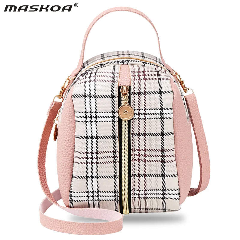 Модный женский маленький школьный рюкзак через плечо мини кошелек из