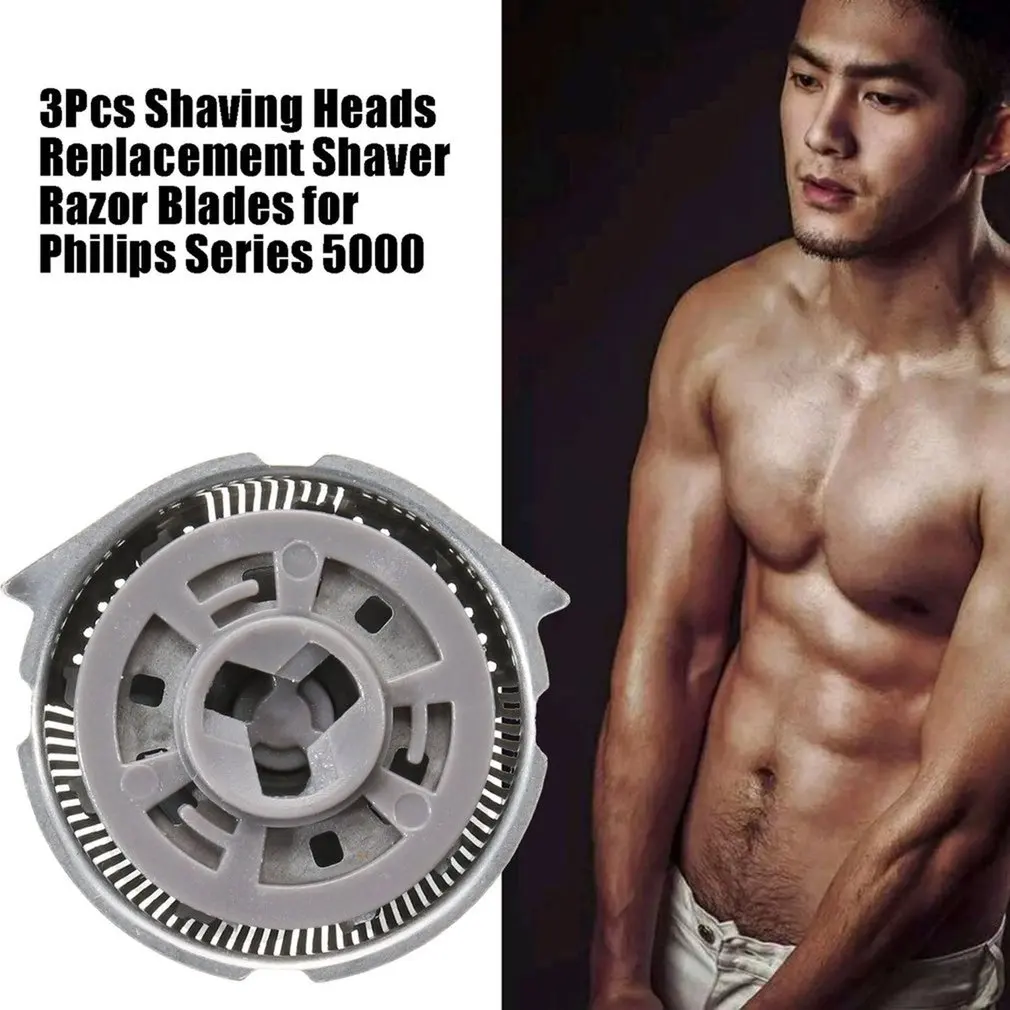 

3Pcs/Set Shaving Heads Replacement Shaver Heads Multi Precision Razor Head Blades Norelco Series 5000