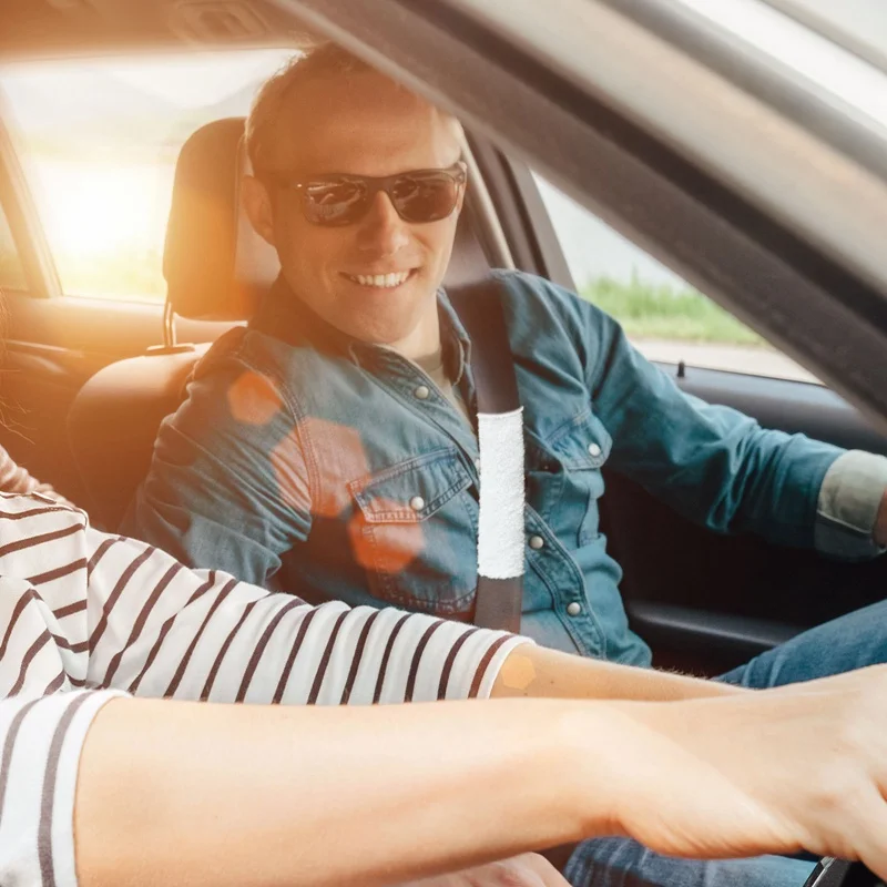 Кашемировый чехол в виде кролика|Ремни безопасности и накладки| |