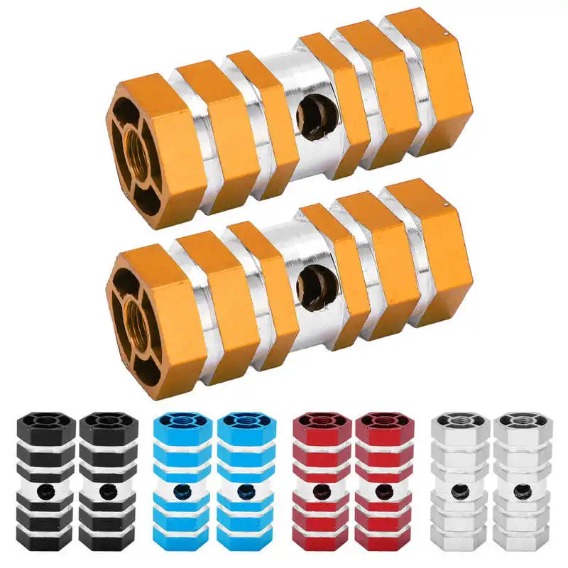 2pcs Bike Pegs Durable Sturdy Portable Antiskid Design Frames Fittings Foot Rests Accessories for Mountain Cycling | Спорт и
