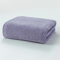 solid pure cotton men bath towel for adult children women 70140 cm free shipping high quality