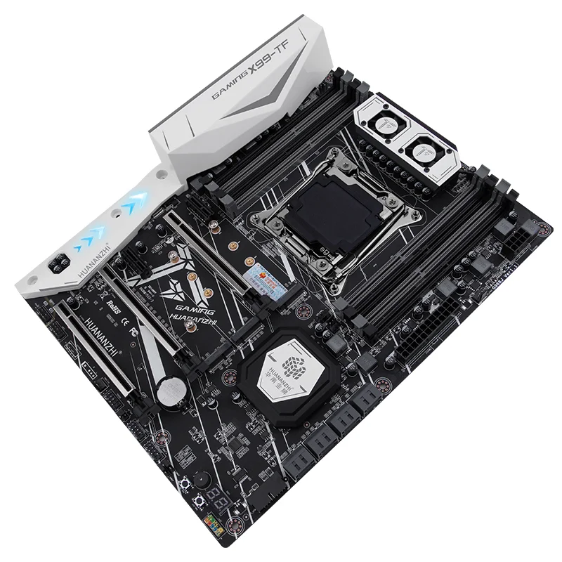 HUANANZHI X99 набор материнских плат с Ксеон E5 2678 V3 4 шт. 8 ГБ = 32 Гб 1600 МГц DDR3 память ECC Reg