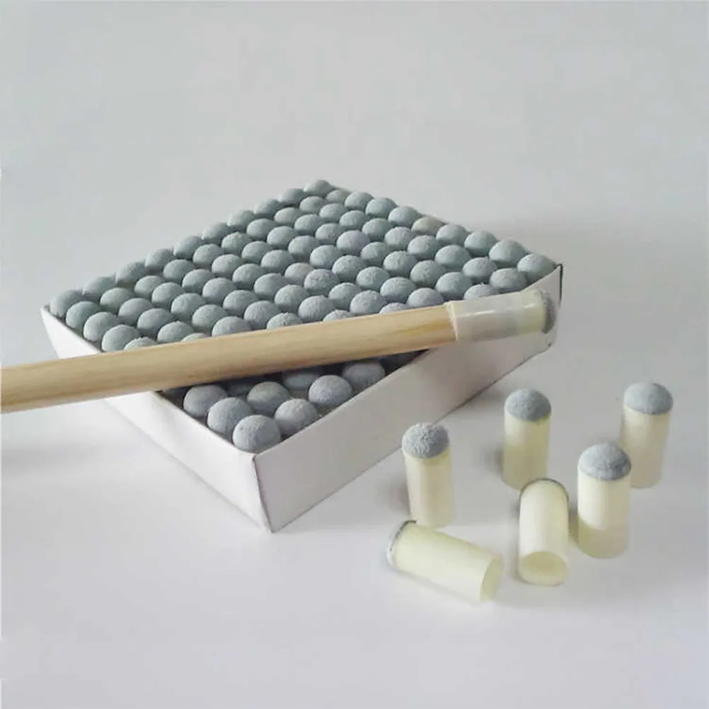 Наконечники для бильярдного кия 40 шт. сменные наконечники аксессуары