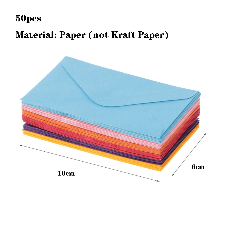 

Конверты из крафт-бумаги 50 шт