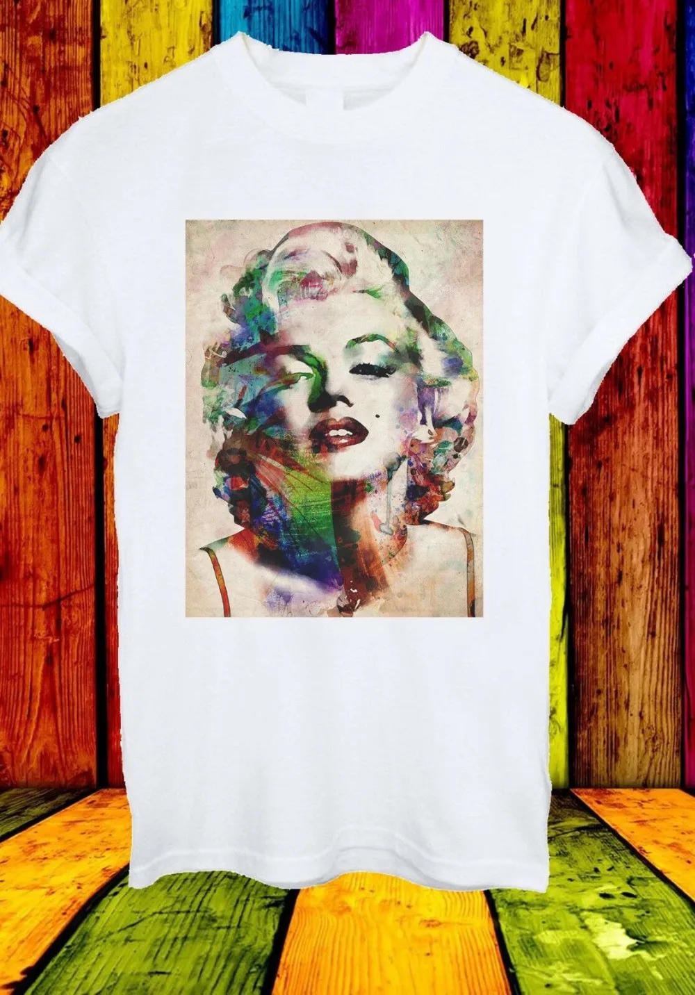 

Marilyn Monroe American Actress Blonde Famous Men 2020 New Brand Sales Cotton Short Sleeve Military T Shirts