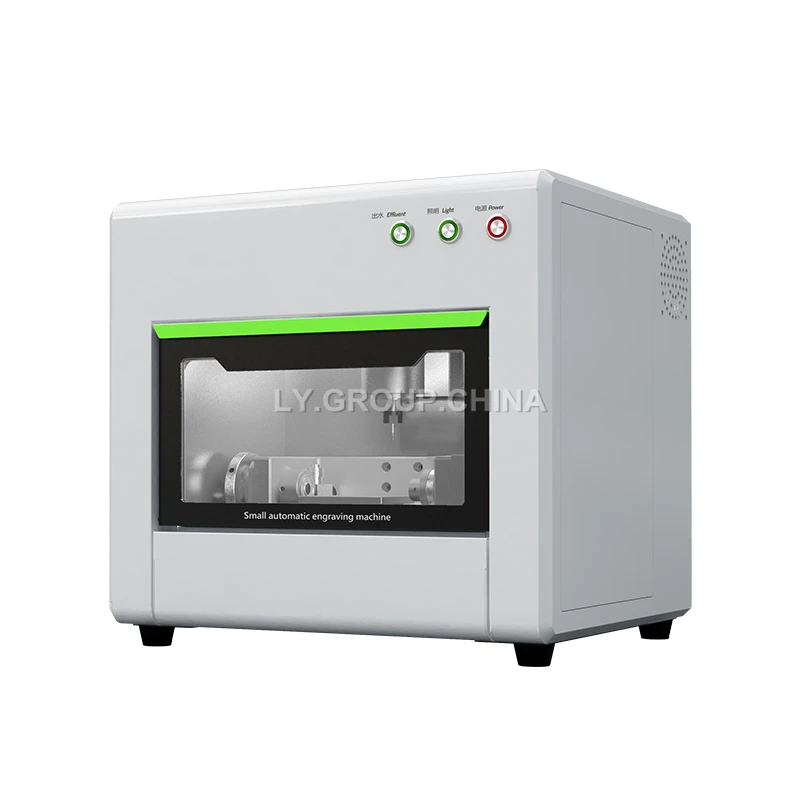 FK10 закрытый настольный гравировальный станок с ЧПУ 4 оси связь для драгоценные