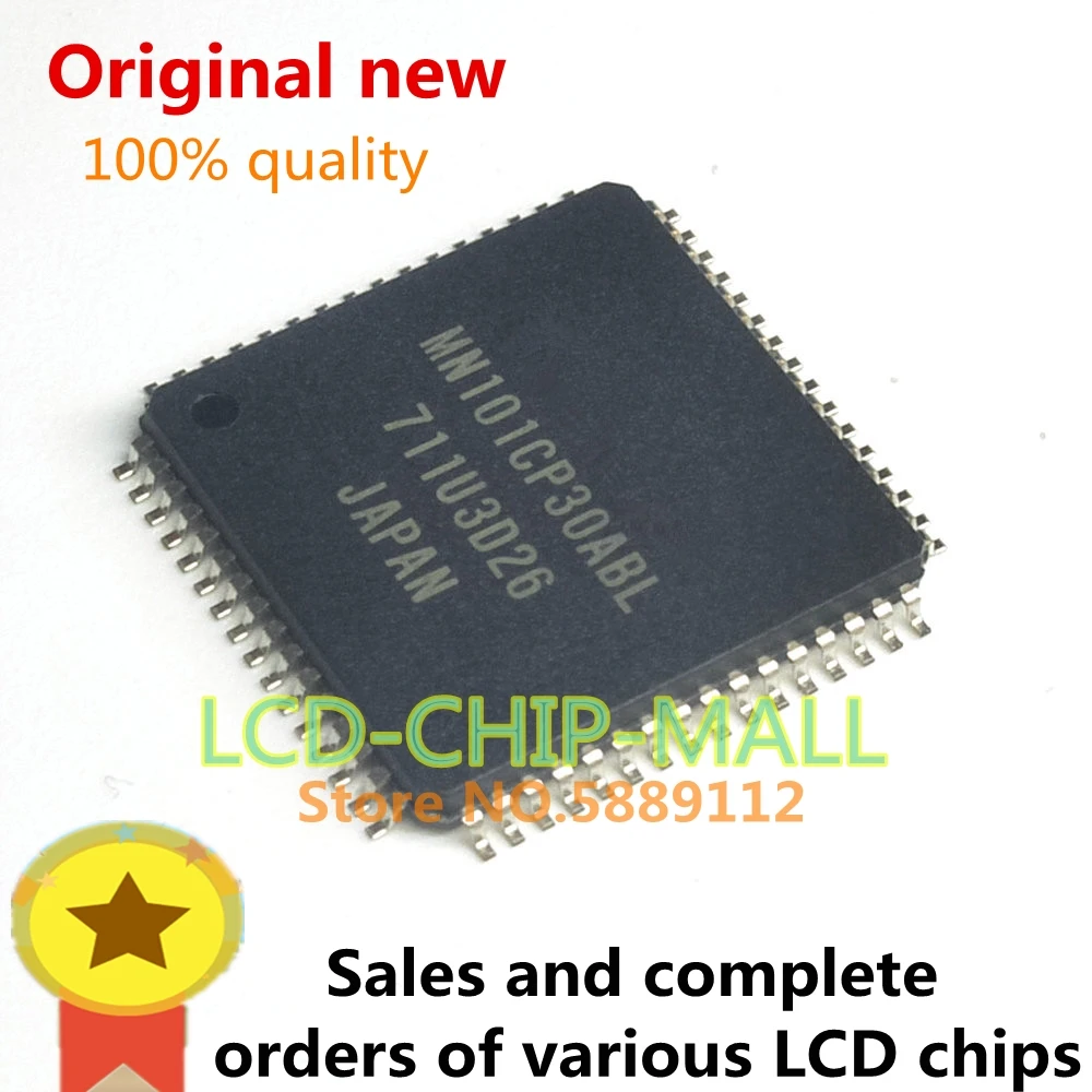 

1PCS MN101CP30ABL MN101CP30 MN101 QFP64 in stock 100%good