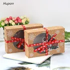 Коробки подарочные из крафт-бумаги, 18 х12х5 см, 12 шт.