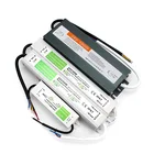 Трансформатор для освещения, 12 В, 24 В, водонепроницаемый, IP67, 12 В, 10 Вт, 20 Вт, 30 Вт, 50 Вт, 60 Вт, 100 Вт, 120 Вт, 150 Вт