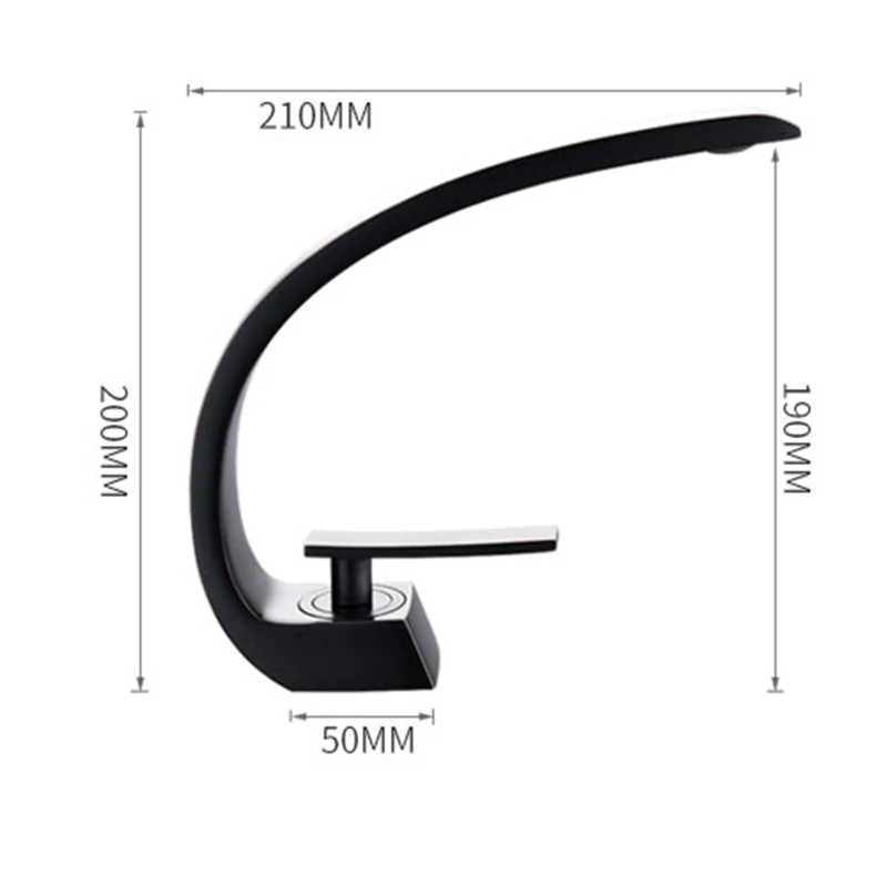 

Orange Basin Faucets Modern Bathroom Mixer Tap Brass Washbasin Faucet Single Handle Single Hole Elegant Crane Tap