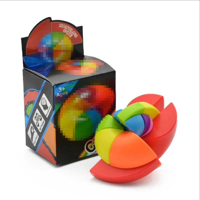 

Lefun Colorful 3x3x3 Strange-shape Magic Cube Intellectual Toys Finger Puzzle Cubes Relieve Stress Decompression Toys Kids Gifts