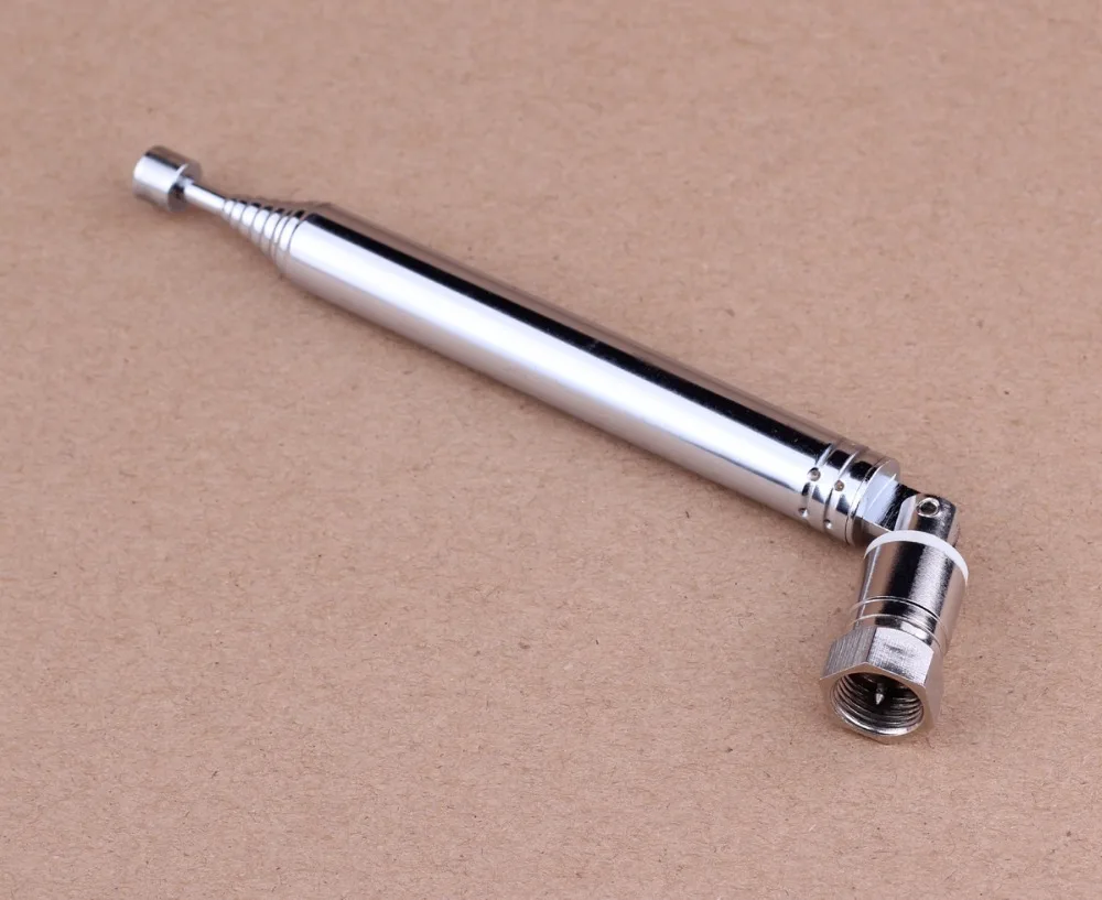 10 шт. чистый F Тип телескопическая антенна телевизионные антенны радио DAB FM 75 Ом