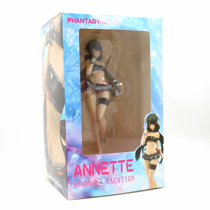 Аниме Phantasy Star Online 2 ES Annette сексуальный купальник для девочек ПВХ фигурки героев