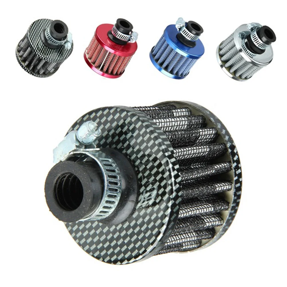 

Durable Easy Install Universal Crankcase Breather Car Motor Accessories Turbo Vent Replacement Intake Metal Air Filter