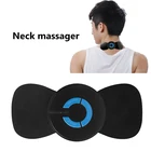 Массажер шейный портативный с наклейками для массажа шейного отдела позвоночника