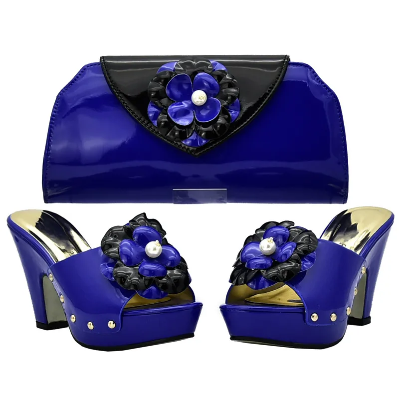 Новое поступление Вечерние женские туфли и сумочка в комплекте Комплект из