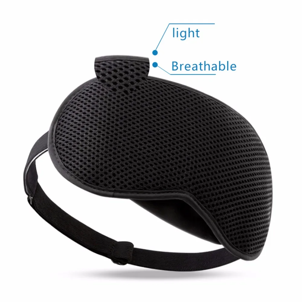 1 шт. бамбуковая маска для сна с древесным углем глаз повязка путешествий