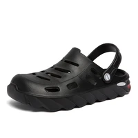 2021 sandals mens light mules multicolor summer non slip new hole shoes clogs eva garden boy beach flat male slippers