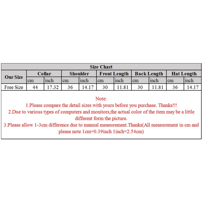 

Women Ruffled Hoodie Fake Collar Fairy Pullover Decorative Half Shirt Dickey J78E