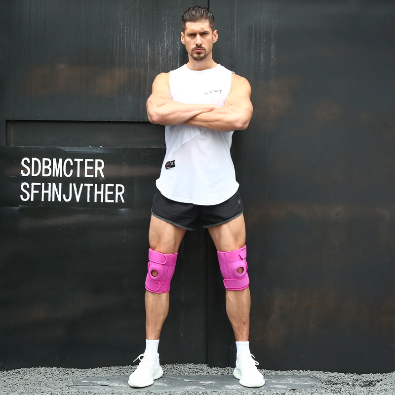 1 шт. неопреновый наколенник Регулируемый скалолазание Велоспорт Баскетбол