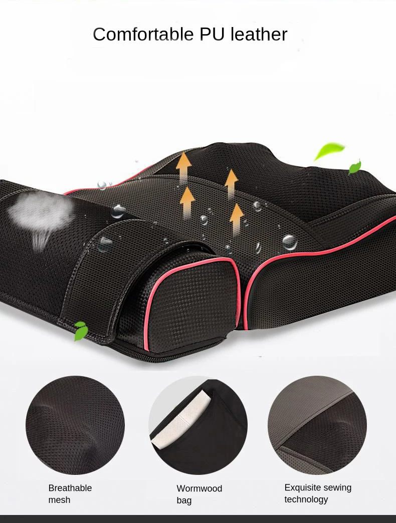 

Multi-function Massage Pillow Neck Body Kneading Knock Back Massager Relieve-stress Dredge Meridians Bodyrelax Health Equipment