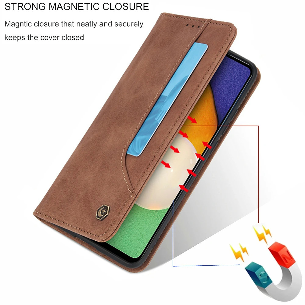 Luxury Flip Magnetic Case For Samsung Galaxy S21 S20 FE Note 20 10 9 Ultra S10 E S9 Plus Note20 Leather Wallet Cards Phone Cover | Мобильные
