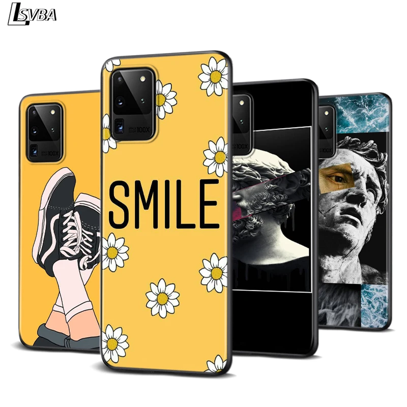 

Silicone Cover Never Let Me Go Smile for Samsung S20 Ultra Plus A91 A81 A71 A51 5G A41 A31 A21 A21S A11 A01 Phone Case