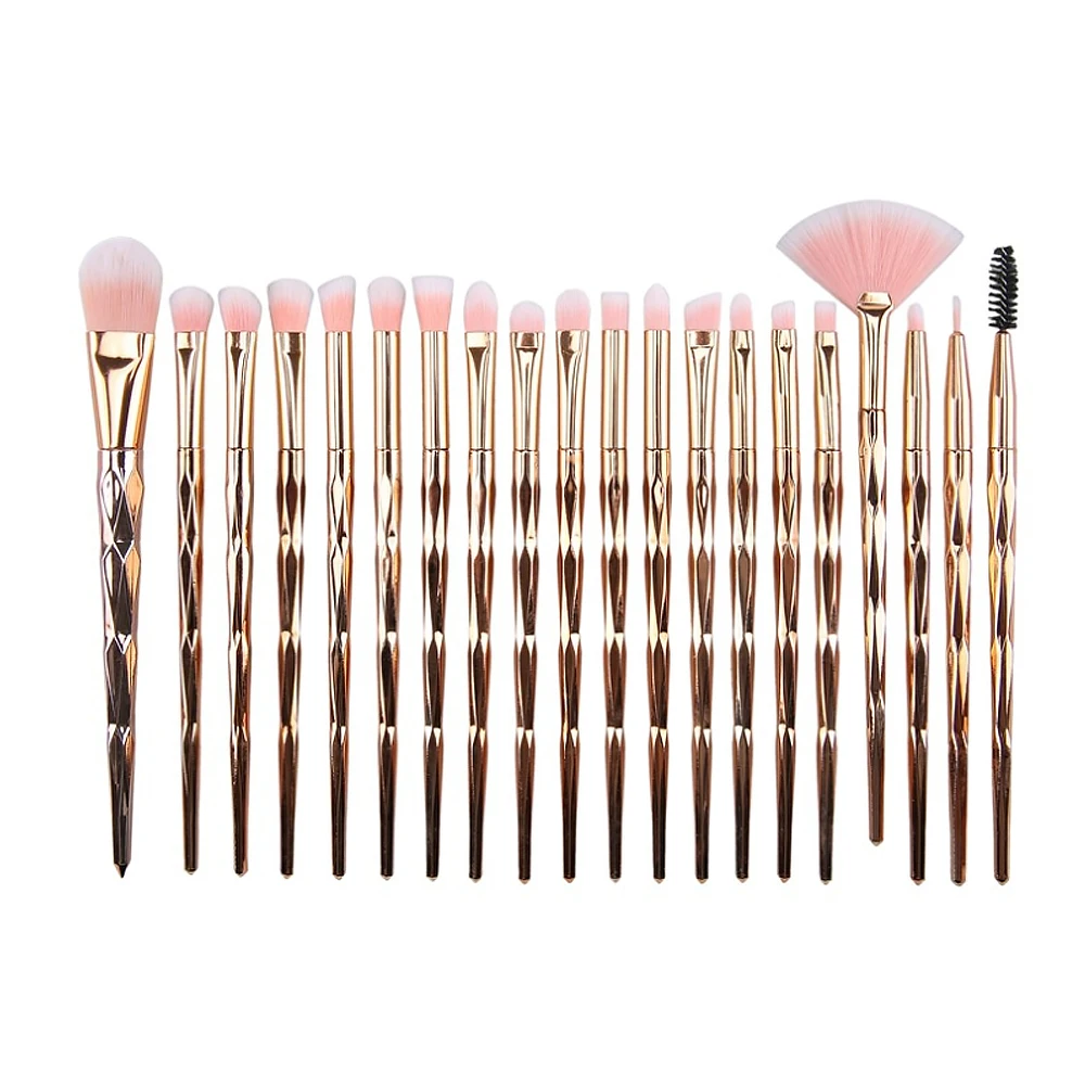 Набор кистей для макияжа кисти глаз 20 шт./компл. Алмазная кисть теней век