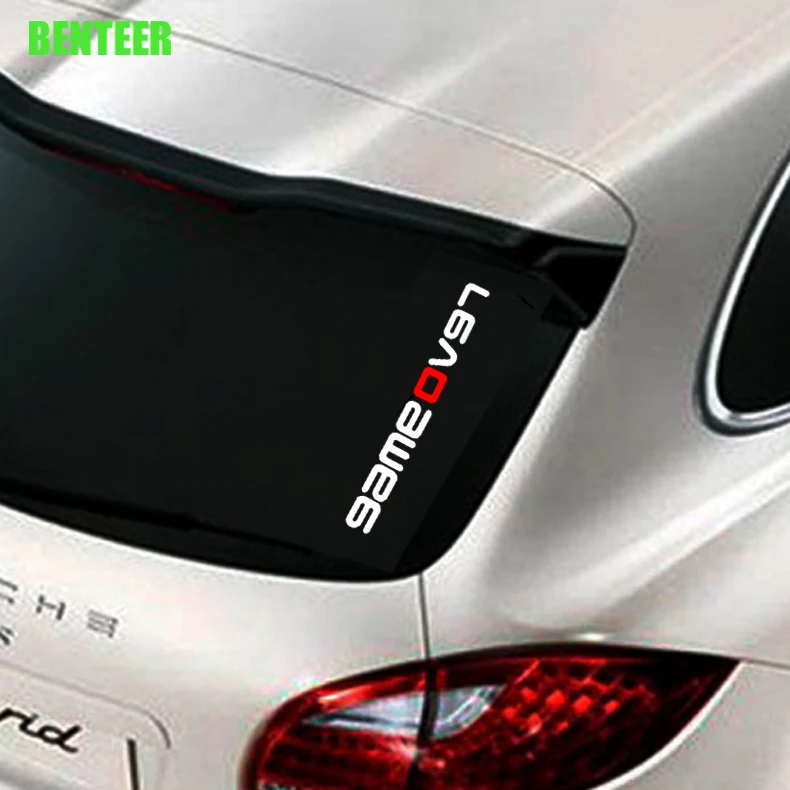 Автомобильная наклейка Revo Gameover для Volkswagen Golf 6 7 Polo Sagitar B6 R36 B7L CC Touran Passat B8 Audi A1 A3 A4 A6 -