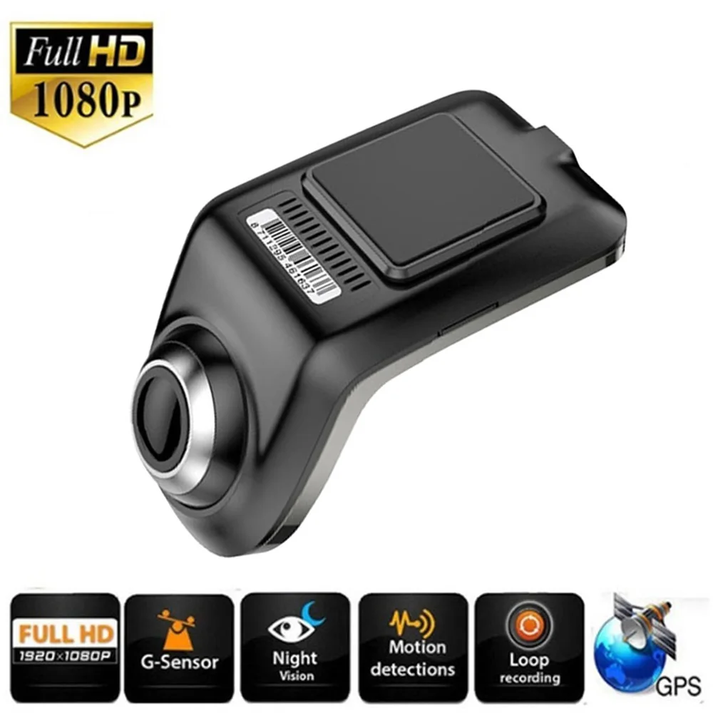 Автомобильный видеорегистратор Adas Dashcam 1080P U3 Android G Датчик супер ночное видение