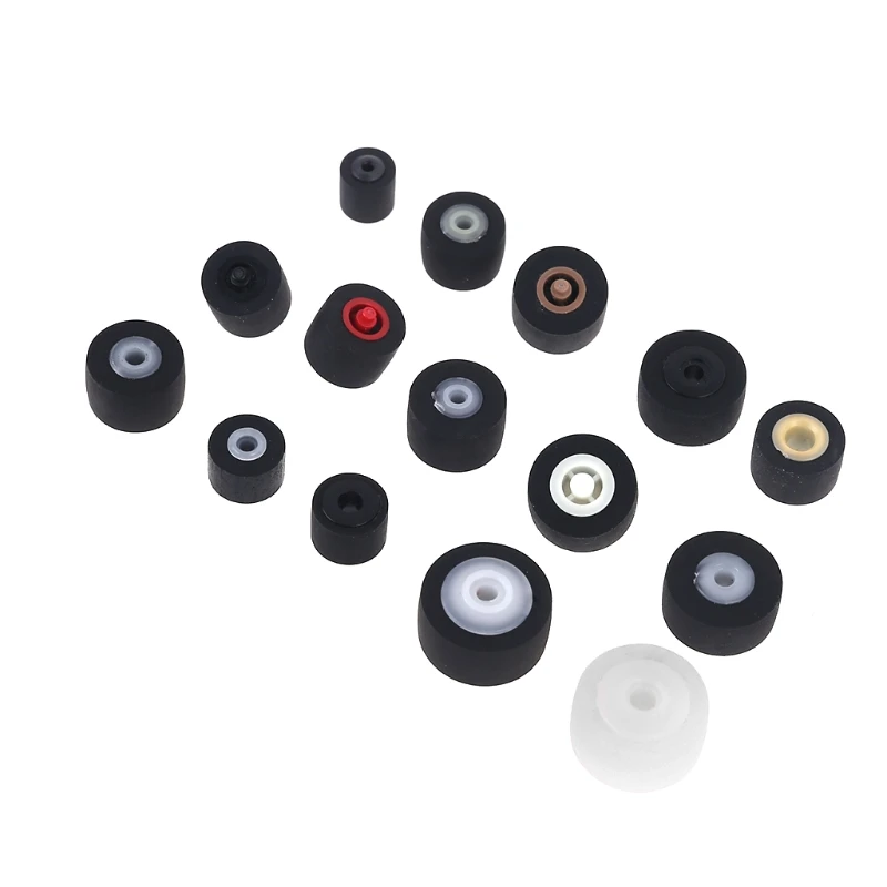 5pcs Different Size Car Retractor Press Belt Pulley Deck Audio- Pressure Recorder Cassette Pinroller Tape |