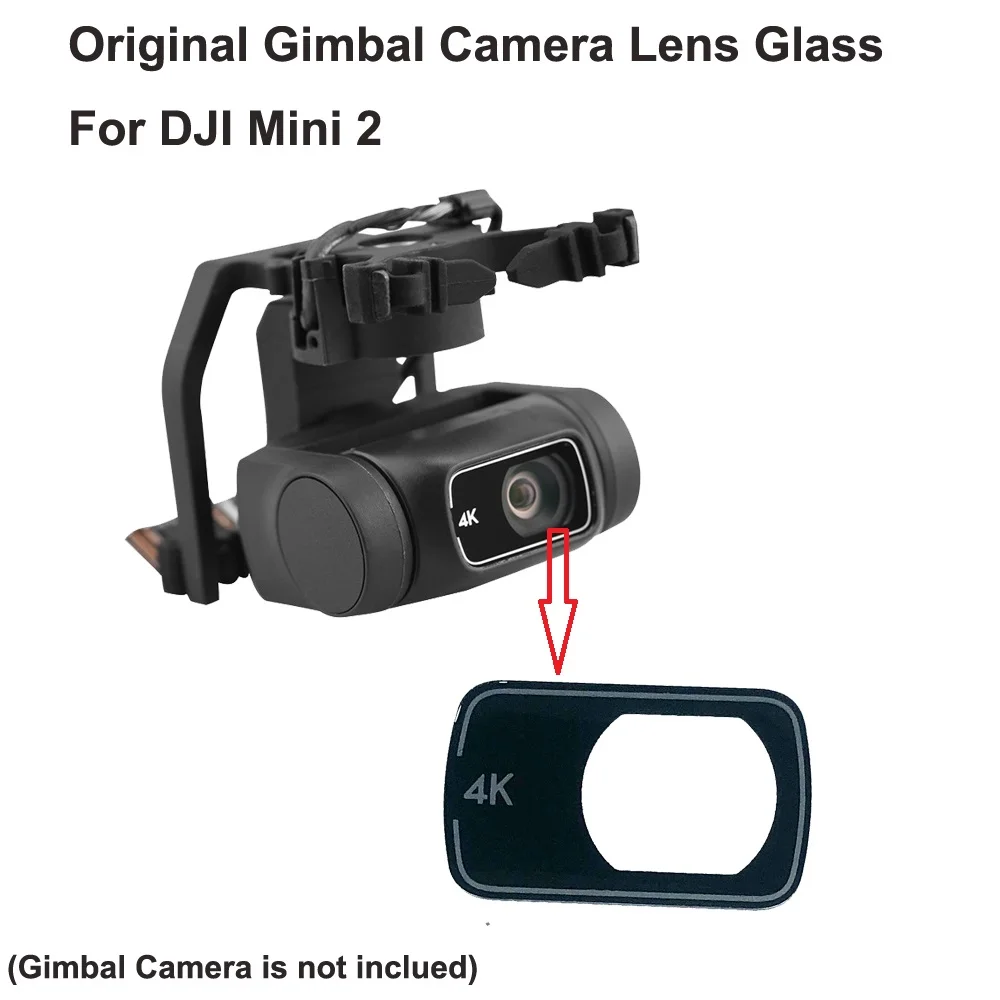 Оригинальный и совершенно новый DJI Mavic Mini 2 Gimbal Camera Lens Glass запасные части для замены