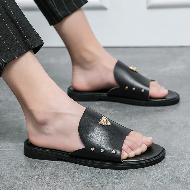 

Shoes Male Fashion Hemp Slippers Casual Shoes Men Fashion Bedroom Stylish Trend Non Slip Linen Man Slipers Men's Fur Indoor For