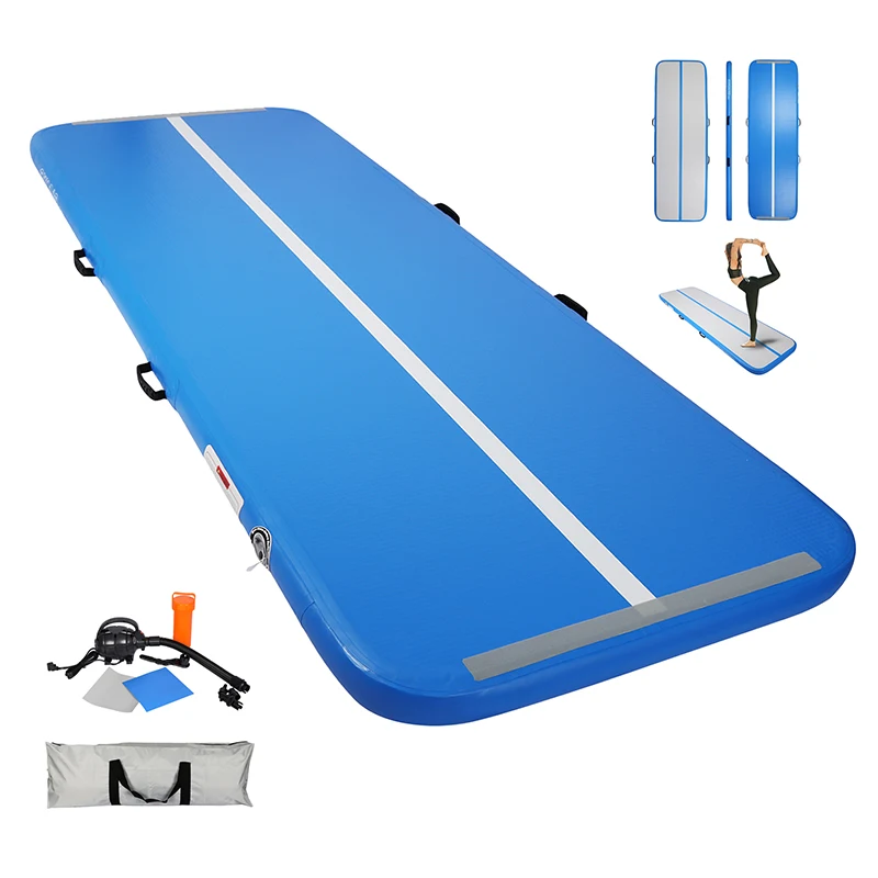 

Воздушные надувные гимнастические тренировочные коврики с электрическим воздушным насосом для гимнастики/домашнего использования/чирлид...