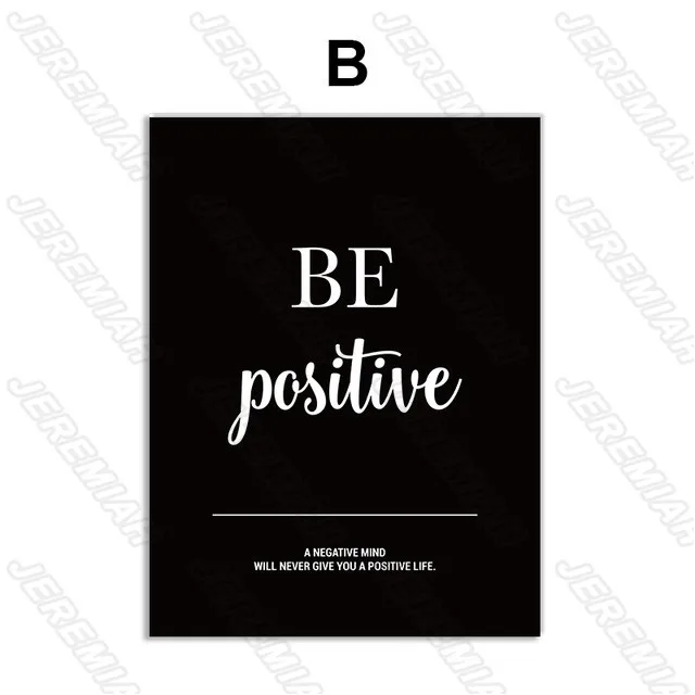 

Black and white combination letters still life poster nordic style wall art canvas print painting modern living room decoration