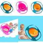 Универсальная Гироскопическая тренировочная чаша, практичный дизайн, Детская роторная балансировка, новинка, вращение на 360 градусов, защита от протекания, детские блюда для кормления