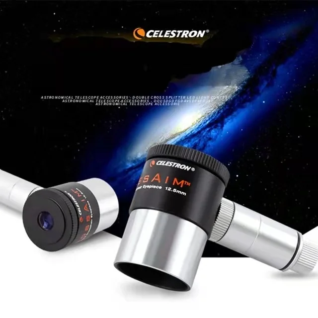 Окуляр Celestron 1 25 дюйма с подсветкой 12 5 мм двухстрочный перекрестный окуляр (без