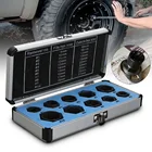 10 шт. поврежденный гайка болт и гайка для снятия 9-19 мм автомобильный гараж механическое оборудование инструмент Экстрактор ing ручные инструменты Kit болт Remover