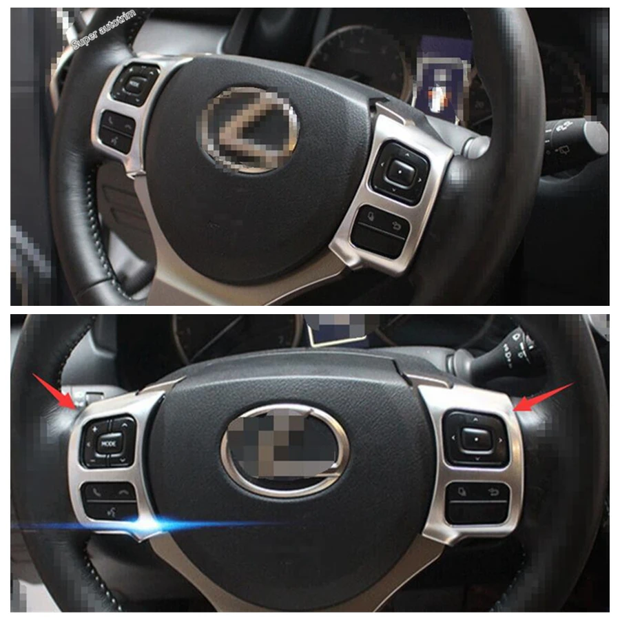 Lapetus матовый комплект интерьера подходит для LEXUS NX 200T 300T 2015 - 2019 Автомобильный руль