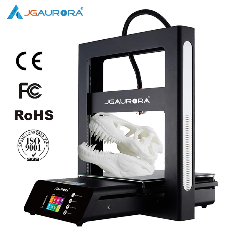 JGAURORA 3d принтер A5 обновленный A5S полностью металлический очень высокая точность большой размер печати 305x305x320 мм Impresora 3d